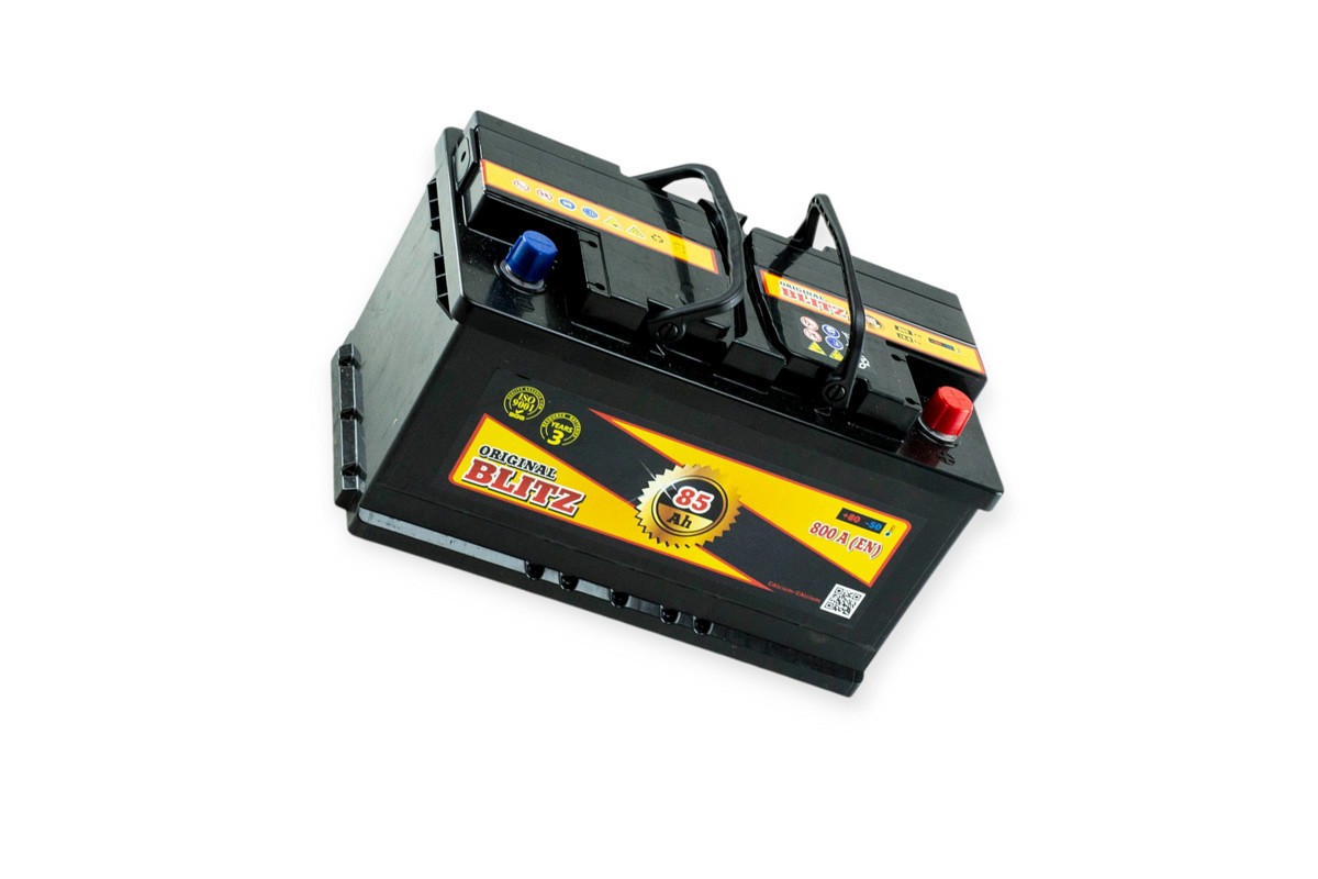 Акумулятор 12В 85 Ah Blitz Premium Black (0) -+